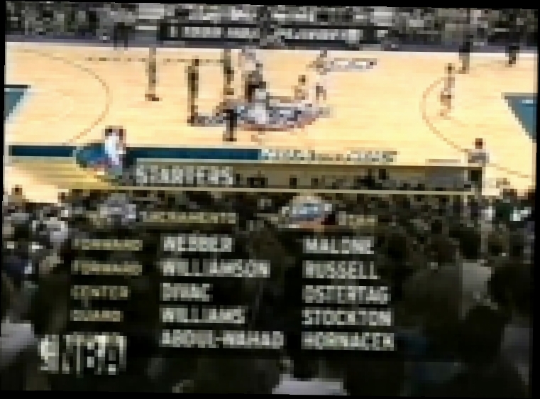  [The NBA Legacy] 1998-1999 playoffs. Sacramento Kings - Utah Jazz  - part 1 