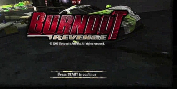Burnout Revenge (2005) - Intro screen, xbox 360 [Full HD]  