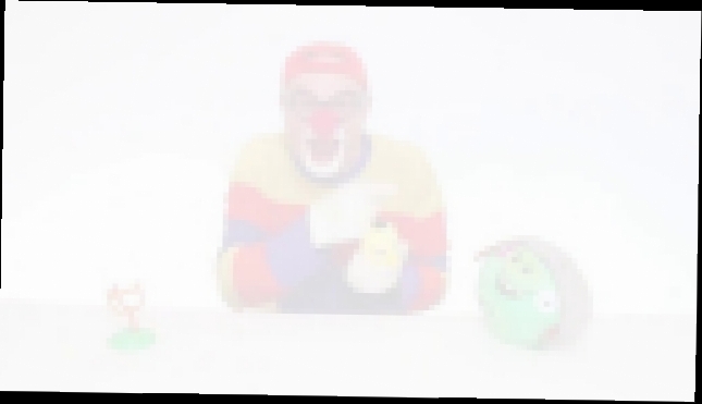 Клоун Дима - Игрушки птички Angry Birds - Смешные видео для детей 