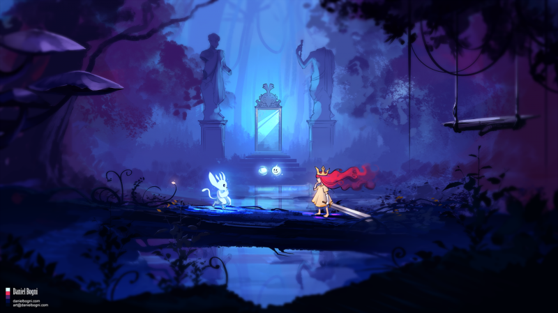 dikh - Child of Light Title Screen Theme Games Goes Indie