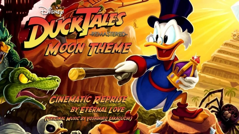 Duck Tales Remastered - Moon Theme piano