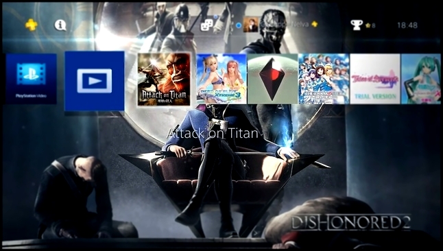 Dishonored 2 Free PS4 Dynamic Theme 1 (1080p) 