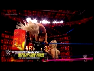 Charlotte Flair fights through the pain of an injured leg against Natalya  WWE Hell in a Cell 2017 