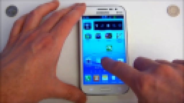 Samsung I8552 Galaxy Win DUOS - демонстрация работы 