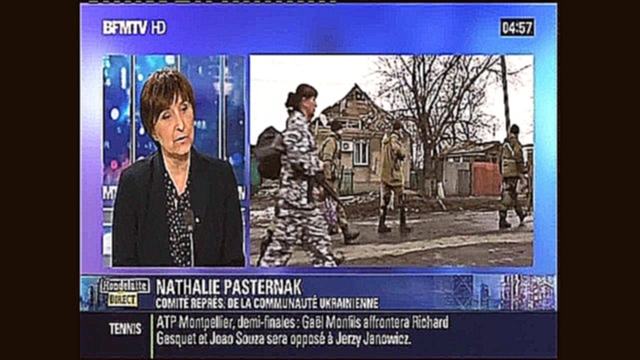 Nathalie Pasternak regrette de fait que l'URSS ait libéré l'Ukraine des hordes nazies en WWII 