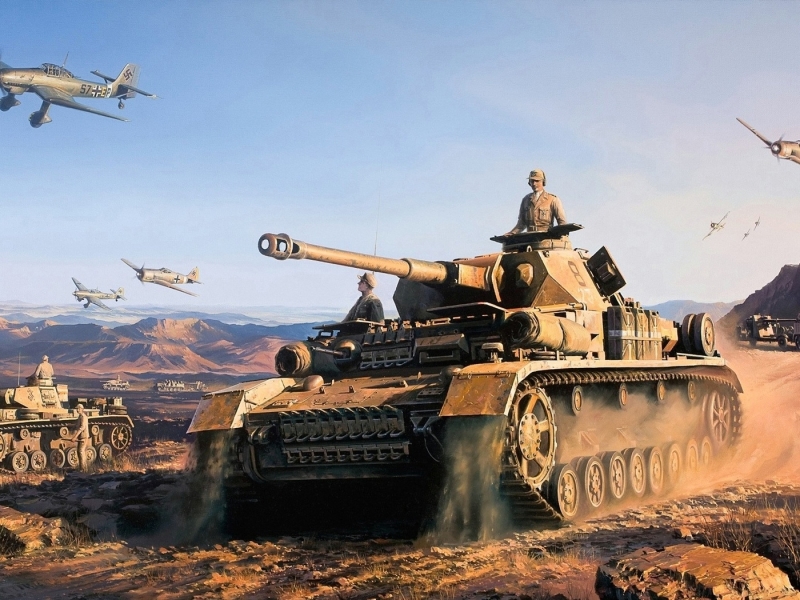 World of Tanks - Эль-Халлуф в онлайн игре на Российском сервере на данный момент у меня в ангаре Т-46, Т-34-85, Черчиль, КВ-2, Pz-3, Panther, Tiger, Königstiger , GW-Tiger, Т-14 состаю в клане Afrika-Korps AFK должность солдат