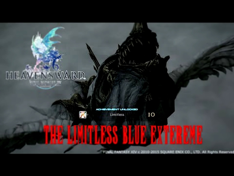 Final Fantasy XIV: Heavensward - The Limitess Blue Extreme Scholar PoV PS4