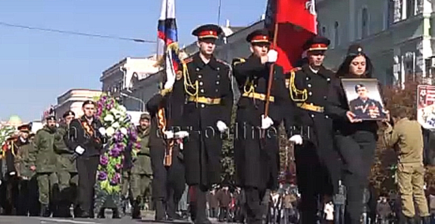 В центре Донецка состоялось траурное шествие в память «Моторолы» 