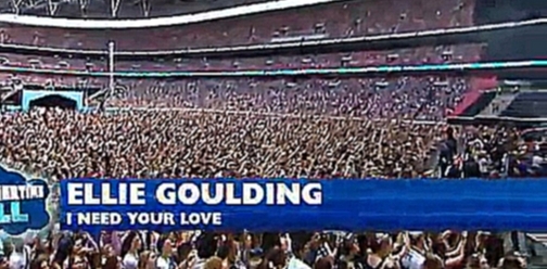 Ellie Goulding - I Need Your Love (Capital Summertime Ball 2014) 21 06 2014 