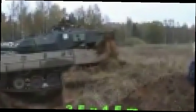 Два метода преодоления танком украинского рва 