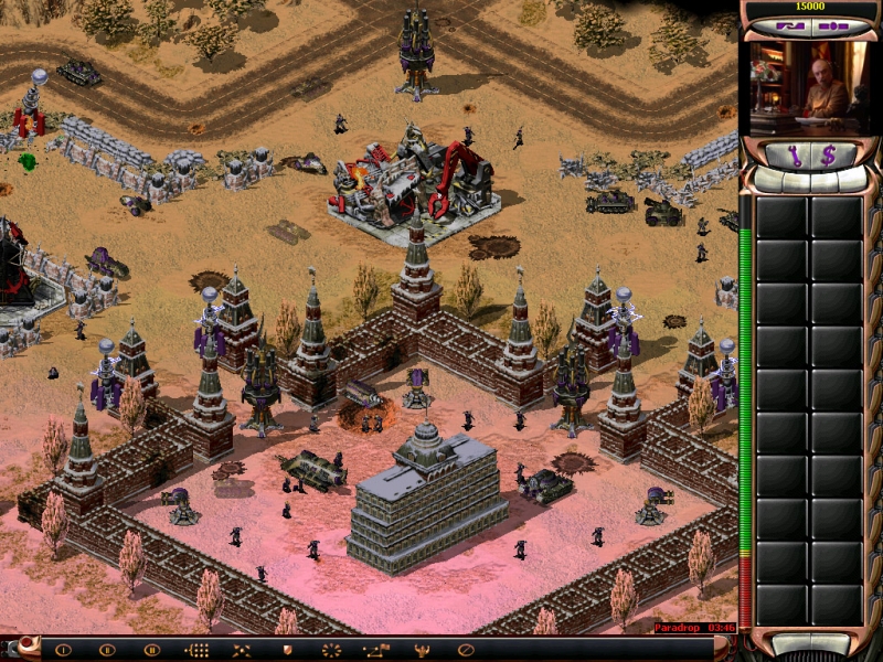 2001 - C&C Command and Conquer Red Alert 2 Yuri's Revenge RTS - 4 - Defend the Base CoRAK20k
