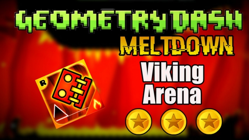 Geometry Dash Meltdown - Viking Arena lvl 2