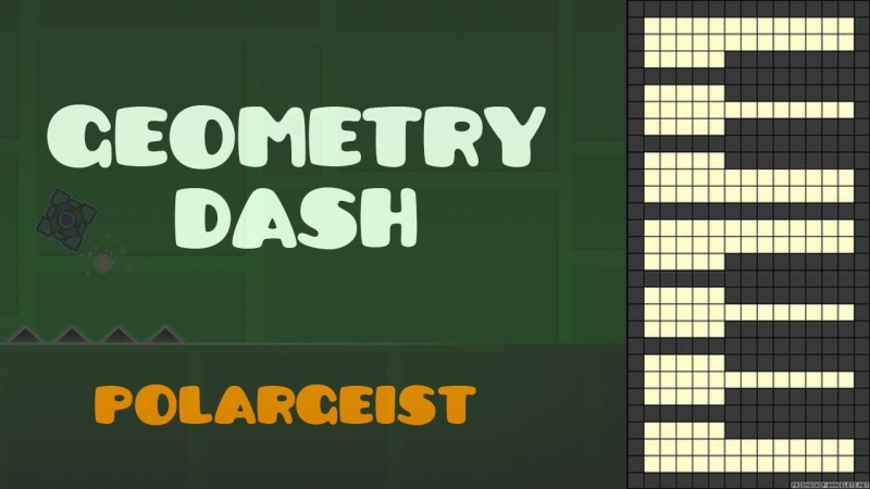 Geometry Dash - Polargeist Piano