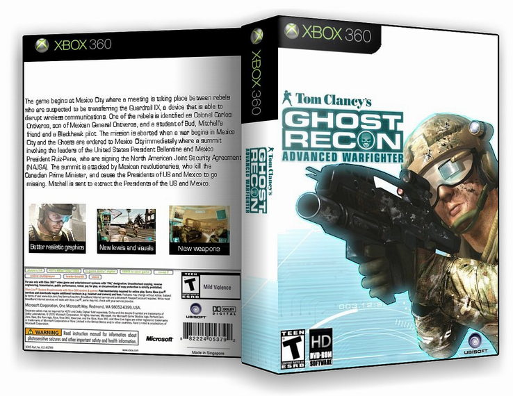 Ghost Recon Advanced Warfighter 1 - A President Mourns