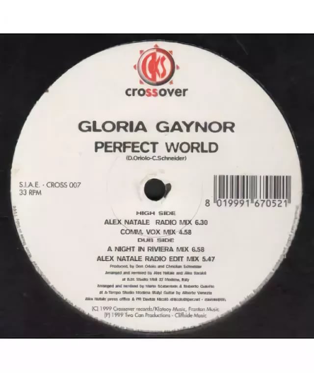 Gloria Gaynor - Perfect World