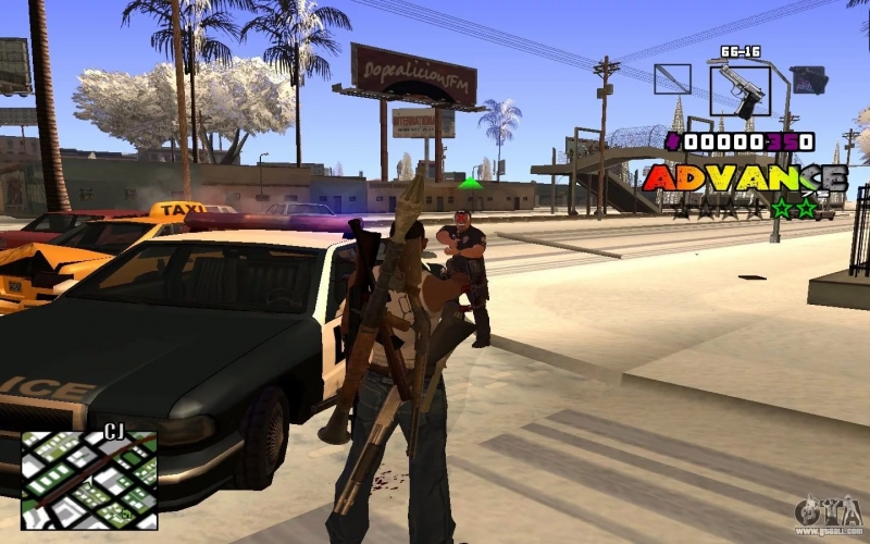Grand Theft Auto San Andreas №3 - GTA | SAMP | Для каптов | Advance RP | Samp RP |