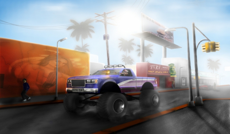 GTA SA Super Cars - Loading Theme