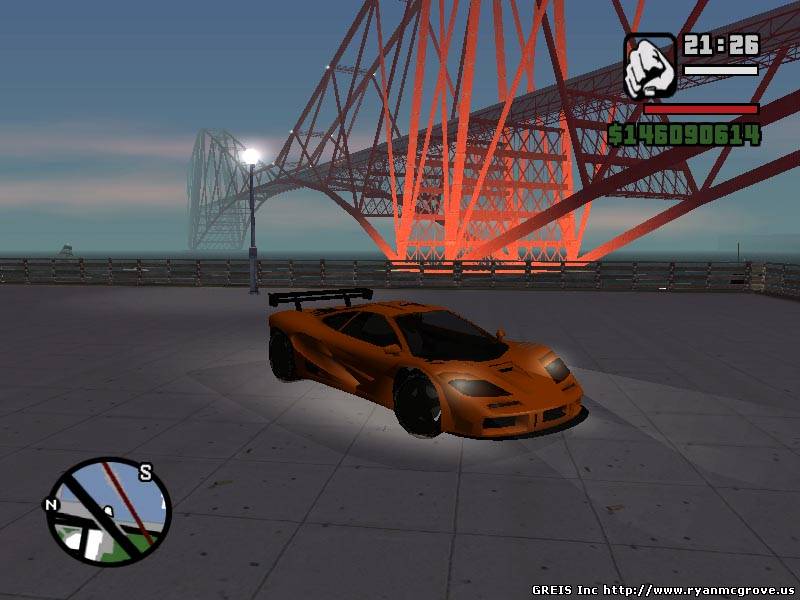 GTA San Andreas super cars - музика с загрузки