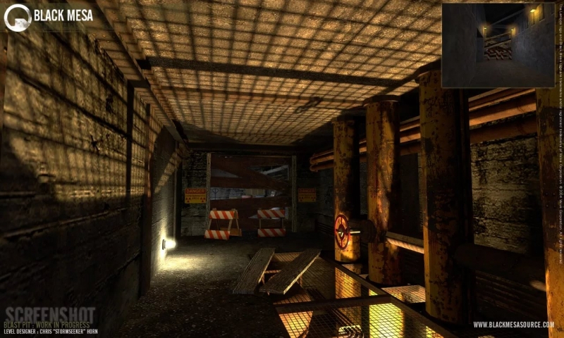 Half-Life Black Mesa Source - Blast Pit