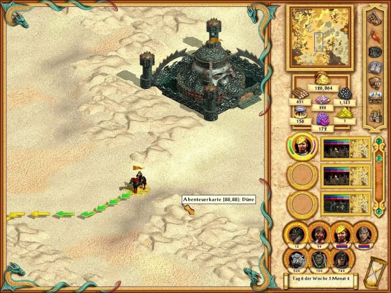 Heroes of Might and Magic 4 - Sand