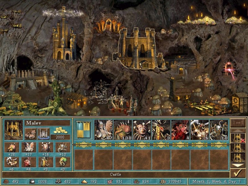 Heroes of Might and magic 5 - Dungeon Town