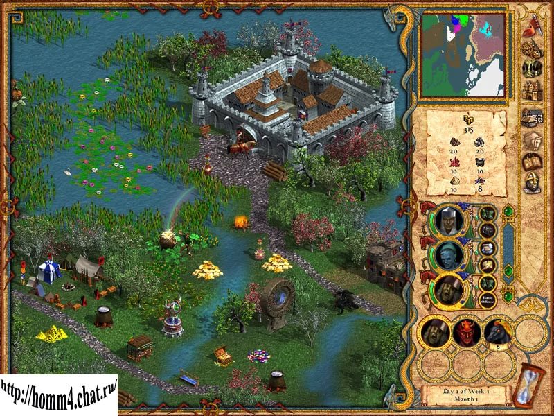 Heroes of Might and Magic 5 - Terrain - Swamp