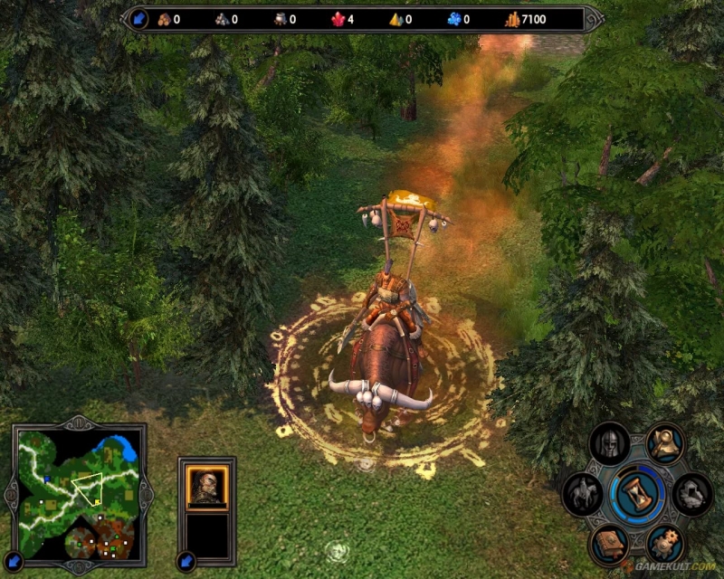 Heroes of Might and Magic 5 Tribes of the East - Combat - Wizard