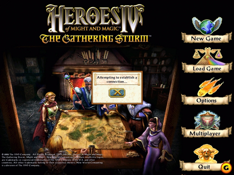 Heroes of Might and Magic IV - The Gathering Storm