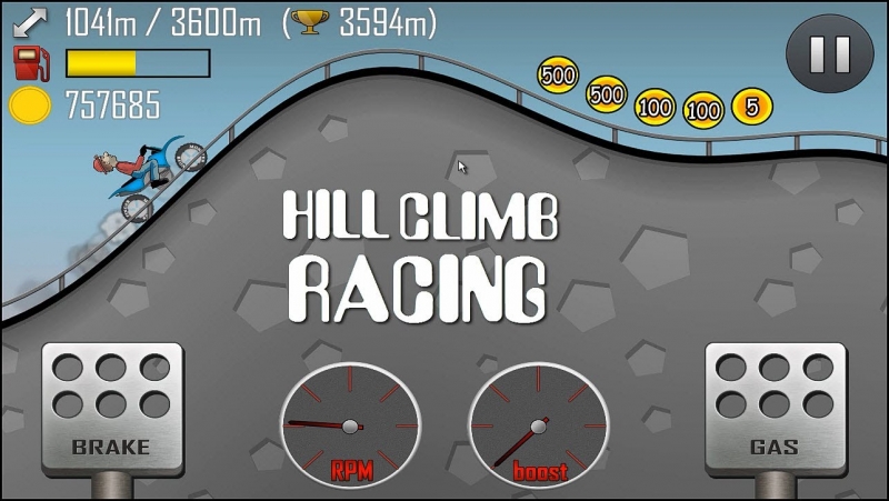 Hill Climb Racing - Призрачно