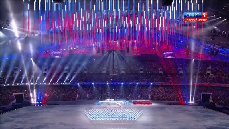 Хор Сретенского Монастыря, Церемония открытия олимпийских игр в Сочи, 2014 - Гимн России, Anthem of Russia