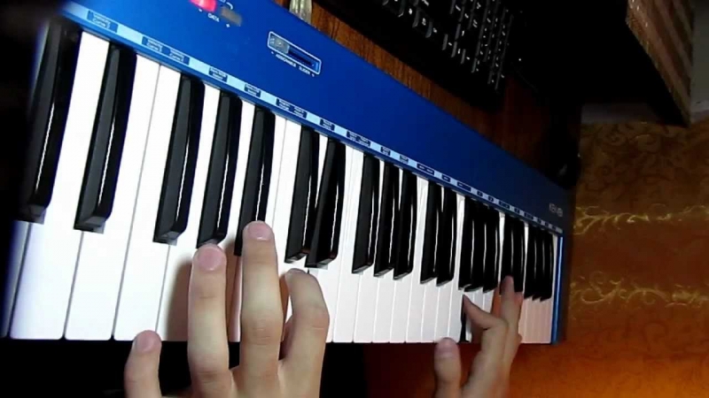 Игра на пианино - Очень трогательная мелодия