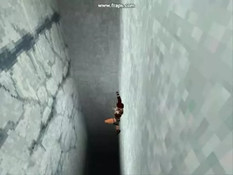 Tomb Raider 1 Three scream jump different speeds