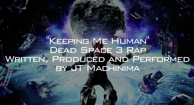 LYRICS VIDEO 1 - Keeping Me Human Dead Space 3 Rap