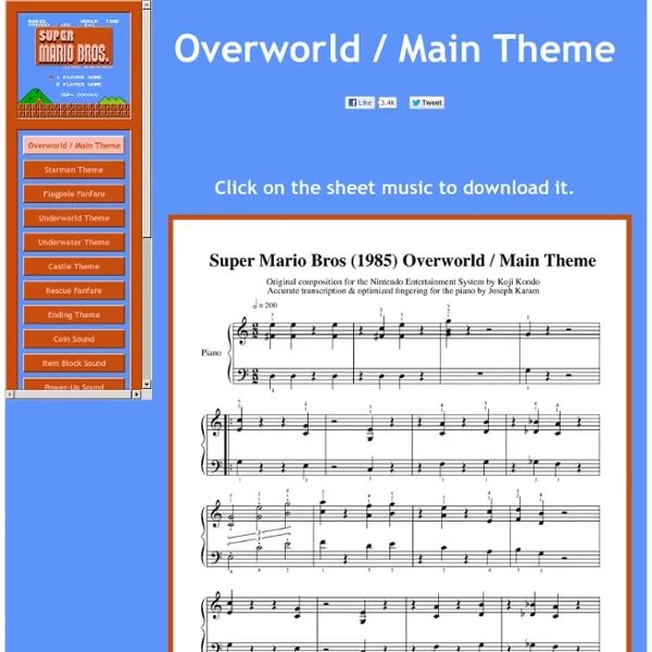main theme & overworld