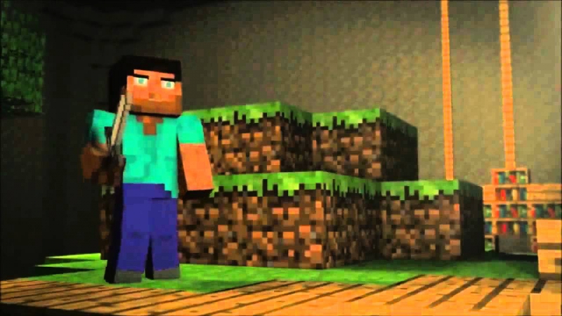 майнкрафт - "Cube Land" - A Minecraft Music Video - Original Song by Laura Shigihara Plants vs Zombies