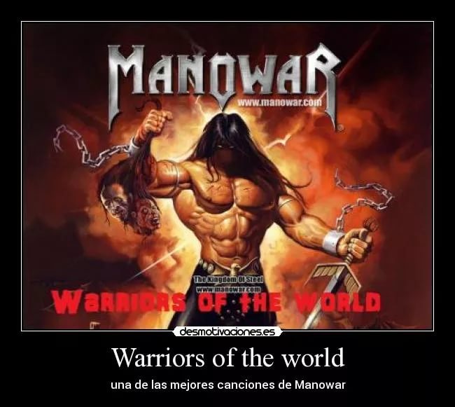Manowar - Warriors Of The World United speed x4