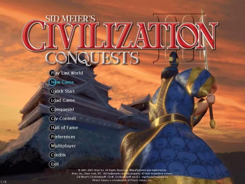 Civilization 3 Play The World - Menu Music