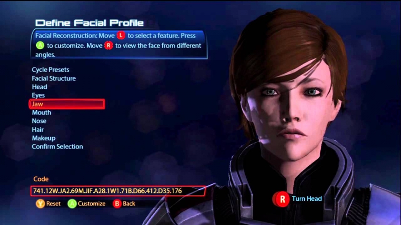 Mass Effect - Creating Character