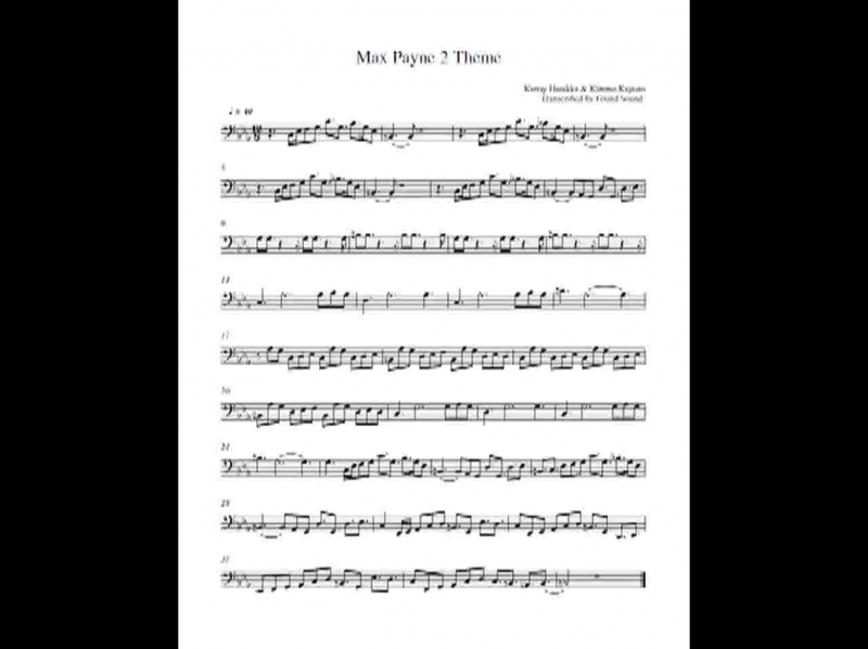 Max Payne 3 OST - Piano Cover Menu Theme