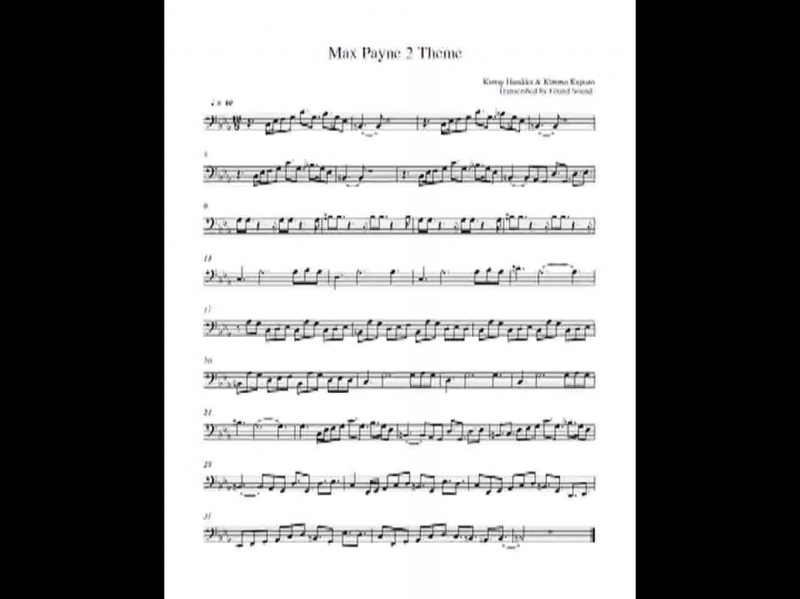 Max Payne - Макс Пейн - Main Theme