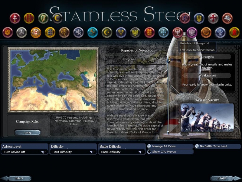 Medieval 2 Total War (Stainless Steel)