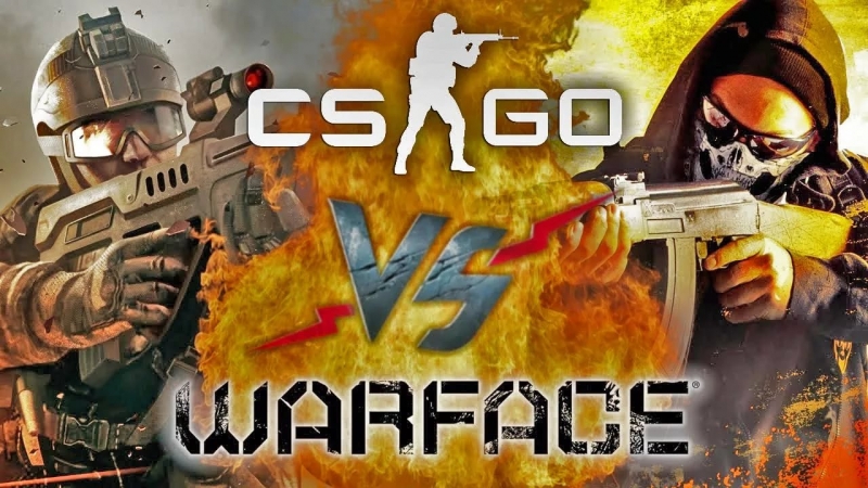 МЕГА БАТТЛ - Warface vs. Counter-Strike Global Offensive