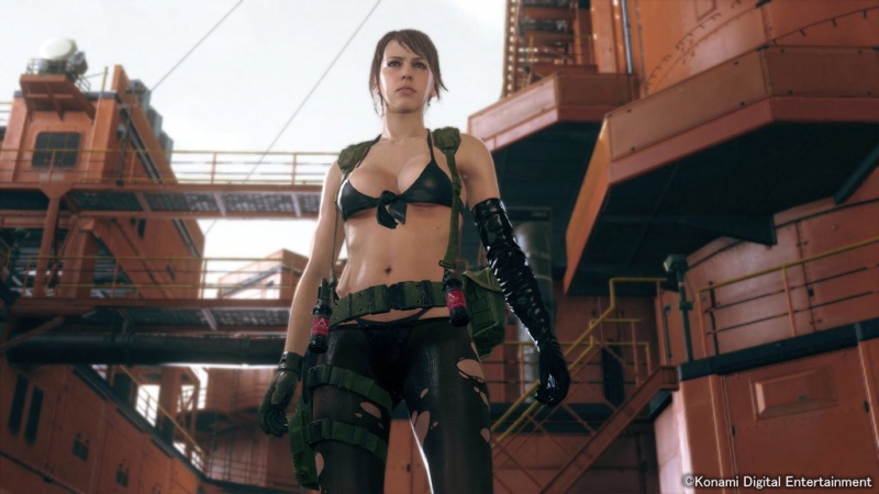 Metal Gear Solid 5 - Quiet Arriving Mother Base