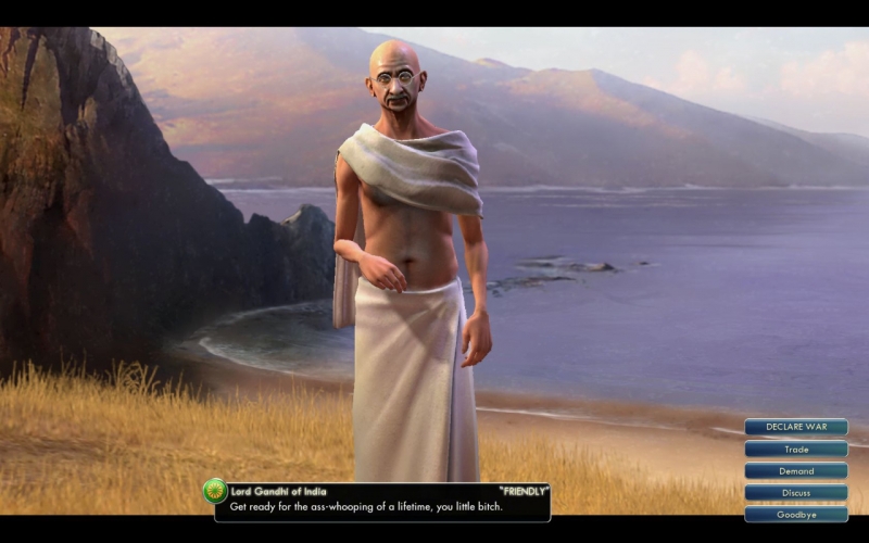 Michael Curran Цивилизация 5 ❇ Sid Meier's Civilization V - Gandhi War - India - Raga Asa