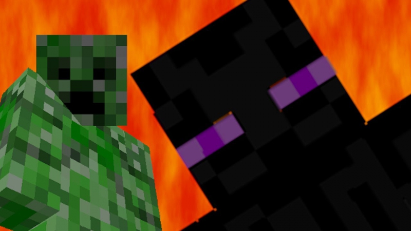 Epic Rap Battle Creeper VS EnderMan