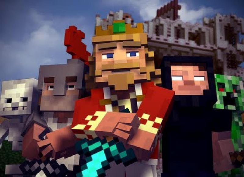 Minecraft - 'Fallen Kingdom' - A Minecraft Parody of Coldplay's Viva la Vida (Music Video)