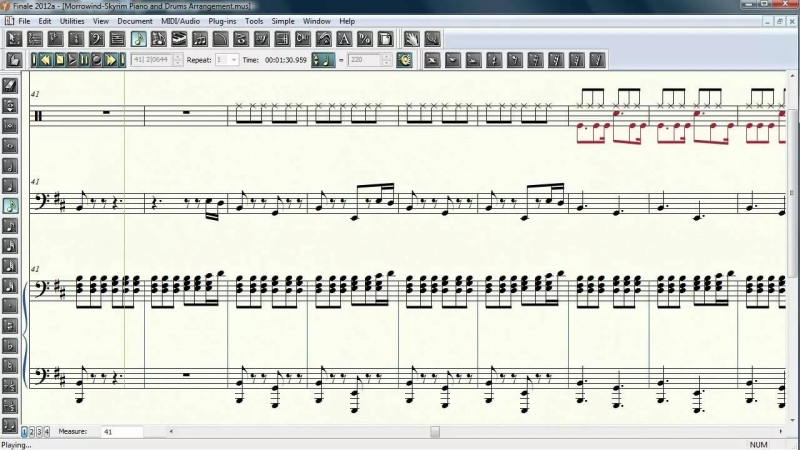 Morrowind/Skyrim Theme Piano Violin Medley