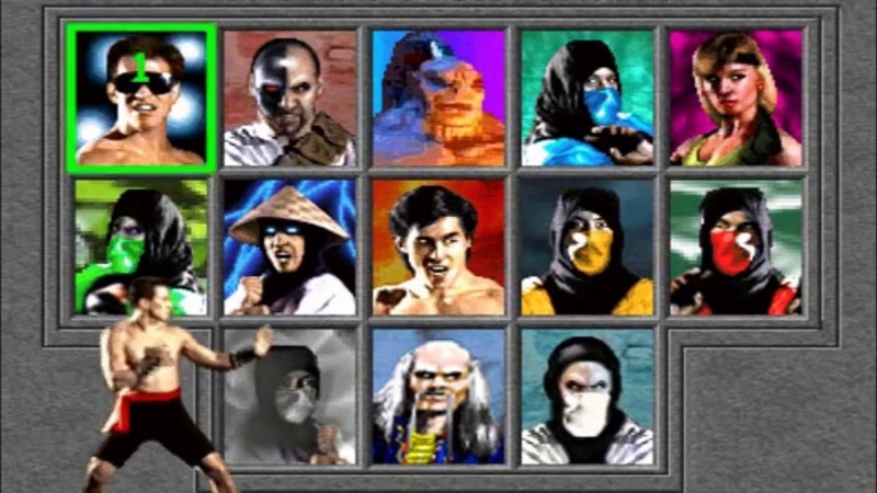 Mortal Kombat - Character Select