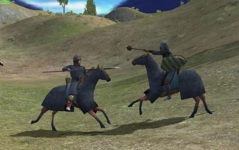 mount and blade - title screen