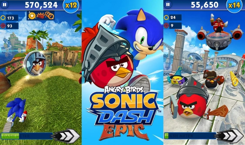 MtH - The Angry Birds Sonic Dash Epic Rip